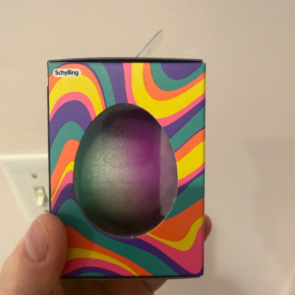 Mellow Marble Egg Stress Toy - Teal Green - Picture 2 of 2